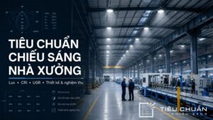Tiêu Chuẩn Chiếu Sáng Nhà Xưởng: Lux Bao Nhiêu Là Đạt? Hướng Dẫn Thiết Kế Thực Tế